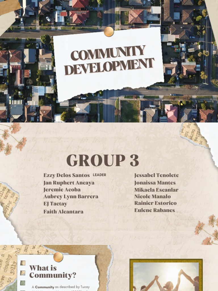 Group 3 Community Development | PDF | Science