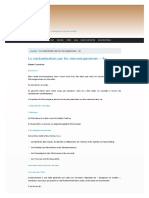 La Contamination Par Les Microorganismes - 4e Sunudaara