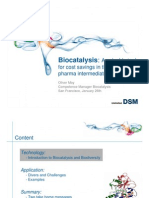 Biocatalysis:: A Valuable Tool For Cost Savings in The Synthesis of Pharma Intermediates and Apis