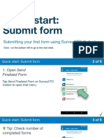 2.4. SurveyCTO Quick Start - Submit Form