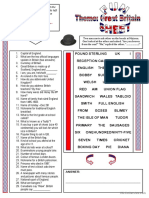 FunSheet Theme - Great Britain