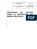 Programa de Riesgo Mecanico