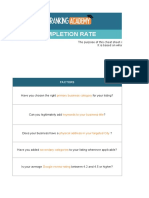 Google Business Profile SEO Cheat Sheet 2022