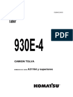 930E-4 Shop Manual Serie A31164 y Superior