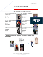 Mode-Design Gaultier Exercices