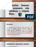 Economia Vida Cotidiana y Religion Maya