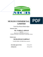 Muslim Commercial Bank Limited: Mr. Farhan Ahmad