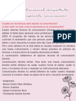 El Control de Las Emocional - Comunicación en Ciencias de La Salud