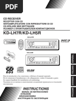 JVC KD Lh7r KD Lh5r PDF Rus