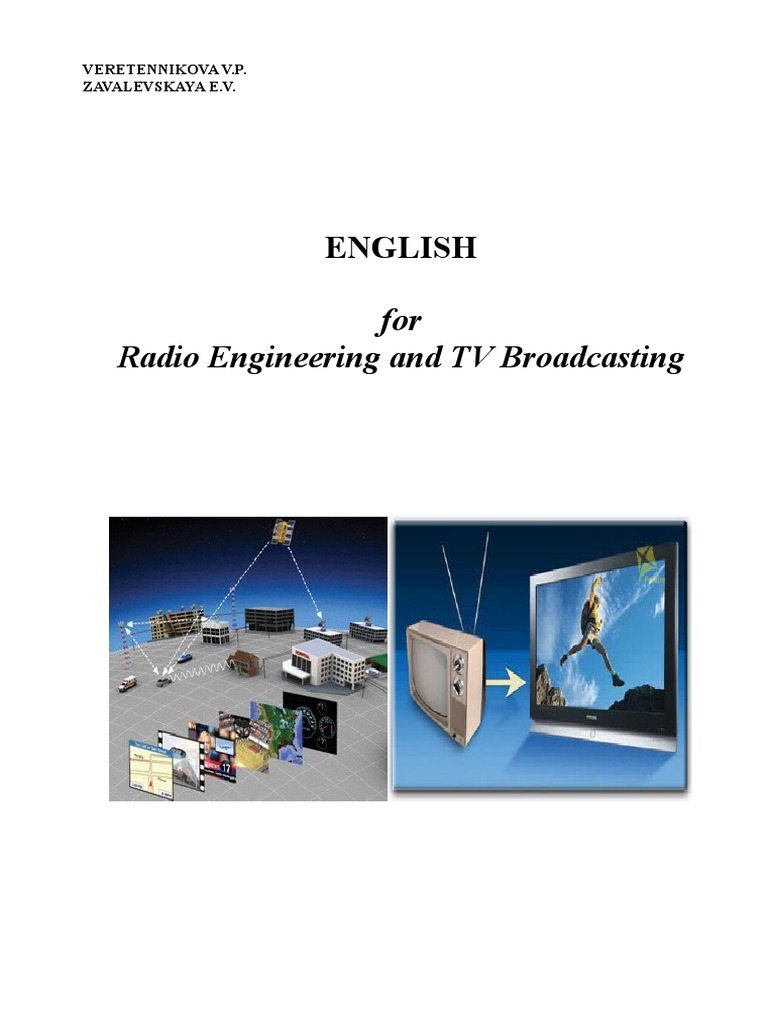 English For Radio Engineering and TV Broadcasting (Final) | PDF