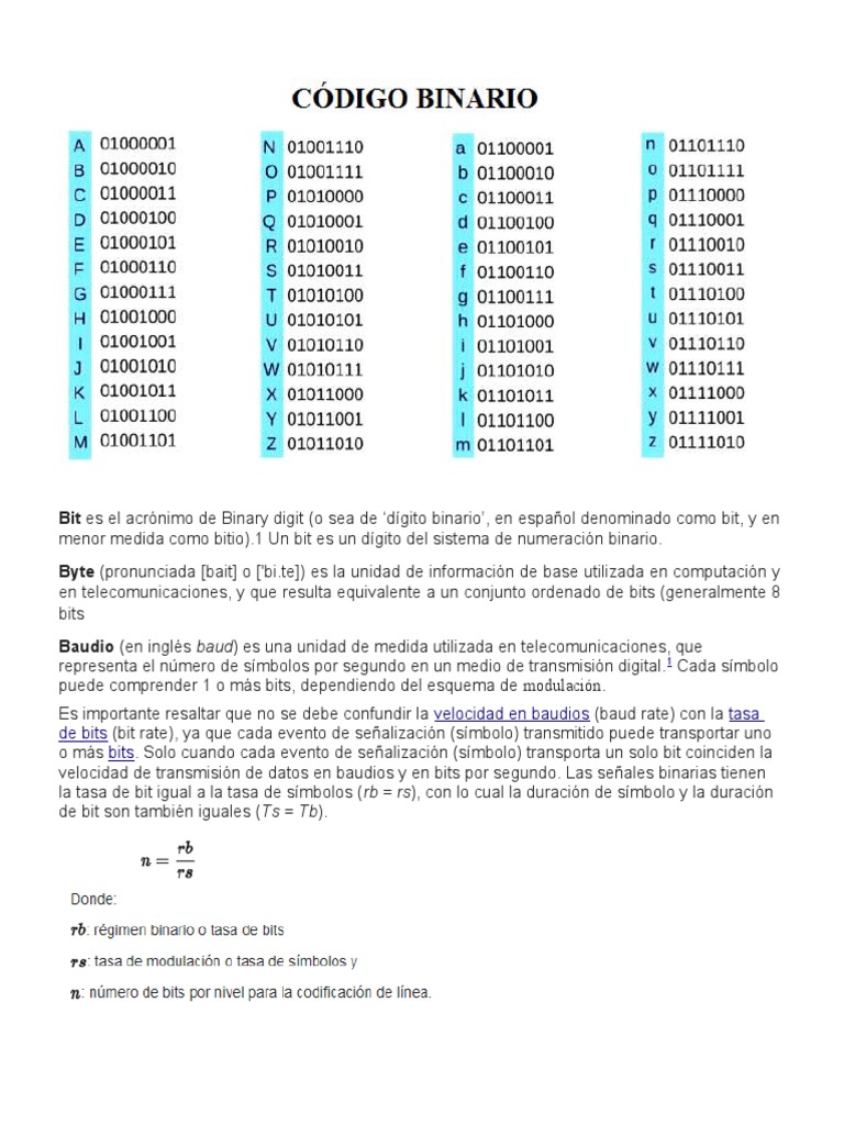 Código Binario | PDF