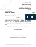 Solicitud de Turnar Los Autos para Resolucion