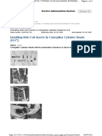 Installing Heli-Coil Inserts in Caterpillar Cylinder Heads (1117)