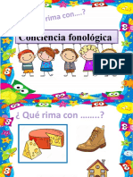 Conciencia Fonologica - Que Rima Con