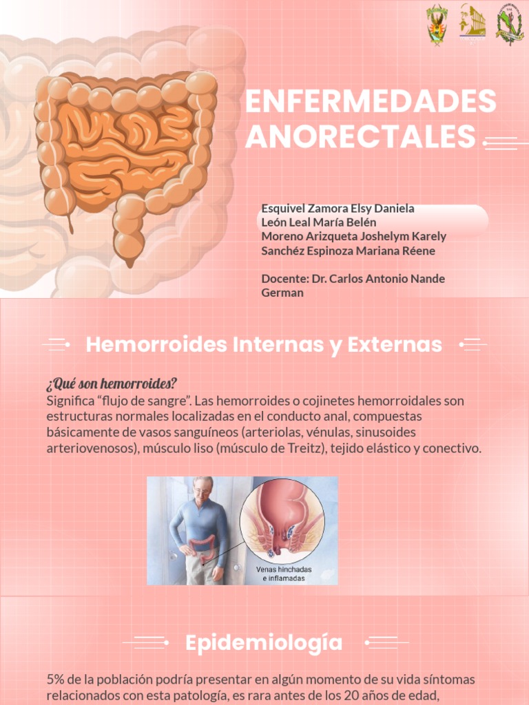 Enfermedades Anorectales | PDF | Hemorroides | Enfermedades y trastornos