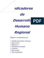 Informe Indicadores Desarrollo Humano #0
