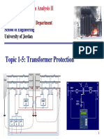 EE482 - Topic - 1 5 Transformer Protection