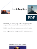 Volcanic Eruptions