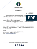 COM9DN - NOTA À IMPRENSA - 15 de Abril - Acidente Rio Curuçá