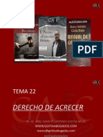 Tema 22 Derecho de Acrecer