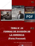 TEMA 24 DIVISION Y PARTICION PARTE ESPECIAL