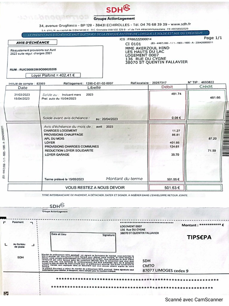 comment avoir un justificatif de domicile pour son enfant
