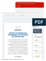Sobre Las Reservas Probadas de Petróleo de Venezuela - Petroleumag