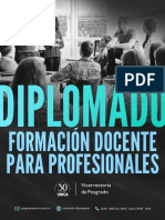 Diplomado Formación Docente para Profesionales