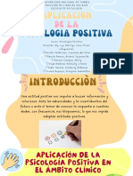 Aplicaciòn de La Psicologìa Positiva