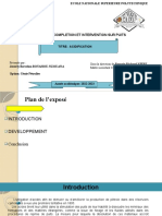 Exposé Sur L'acidification Jurvely