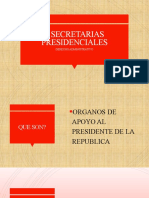 Secretarias Presidenciales