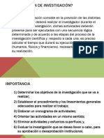 Plan de Investigacion