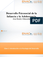 Clase 1 y 2 Desarrollo Psicosocial Inf Adolesc