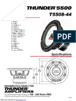 MTX Thunder 5500 T5508-44