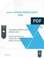 National Patient Safety Award