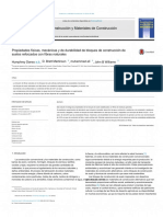 MI MODELO - ESPAÑOL - Physical, Mechanical and Durability Properties of Soil Building Blocks Reinforced With Natural Fibres