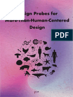 Design Probes For More Than Human Centered Design v.3.0