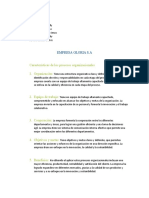 GRUPO 03 - Caracteristicas de Los Procesos Organizacionales