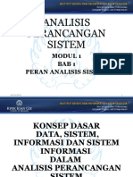 M 01 Bab 1 Pengertian Sistem Dan Peran Analis Sistem