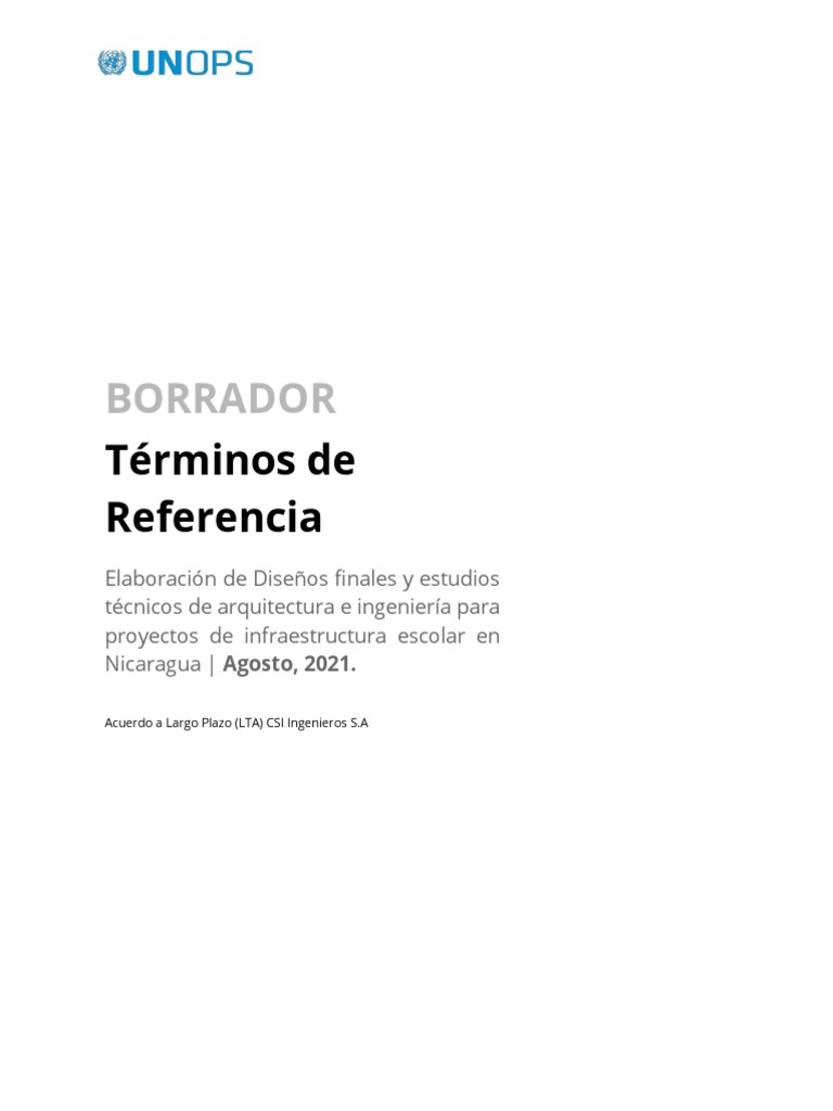 TDR Dise+ Os Centros Escolares - 09092021 | PDF | Diseño | Salón de clases