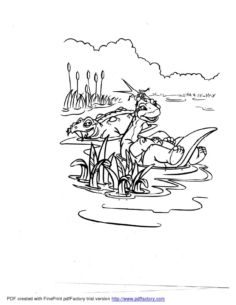 Land Before Time Colouring Pages | PDF | Text | Computer File Formats