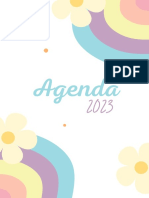 Agenda Diaria Pastel