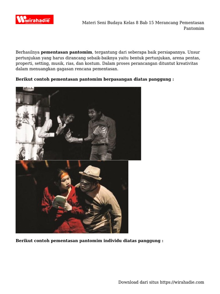 Merancang Pementasan Kelas 7: Soal Latihan