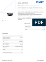 SKF 2213 EKTN9 - C3 Specification