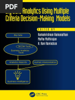 Big Data Analytics Using Multiple Criteria Decision-Making Models (2017)