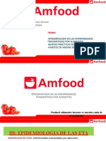 Epidemiologia de Las Enfermedades Transmitidas Por Los Alimentos