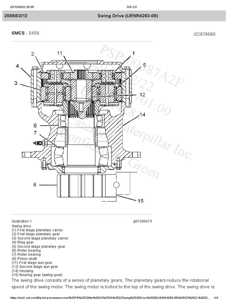 Swing Drive | PDF | Gear | Machines