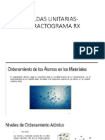 Celdas Unitarias - Difracc RX