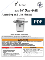 Uluru LP Gas Grill: Assembly and Use Manual