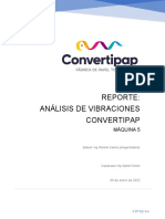 Reporte Analisis de Vibraciones Convertipap Maq 5